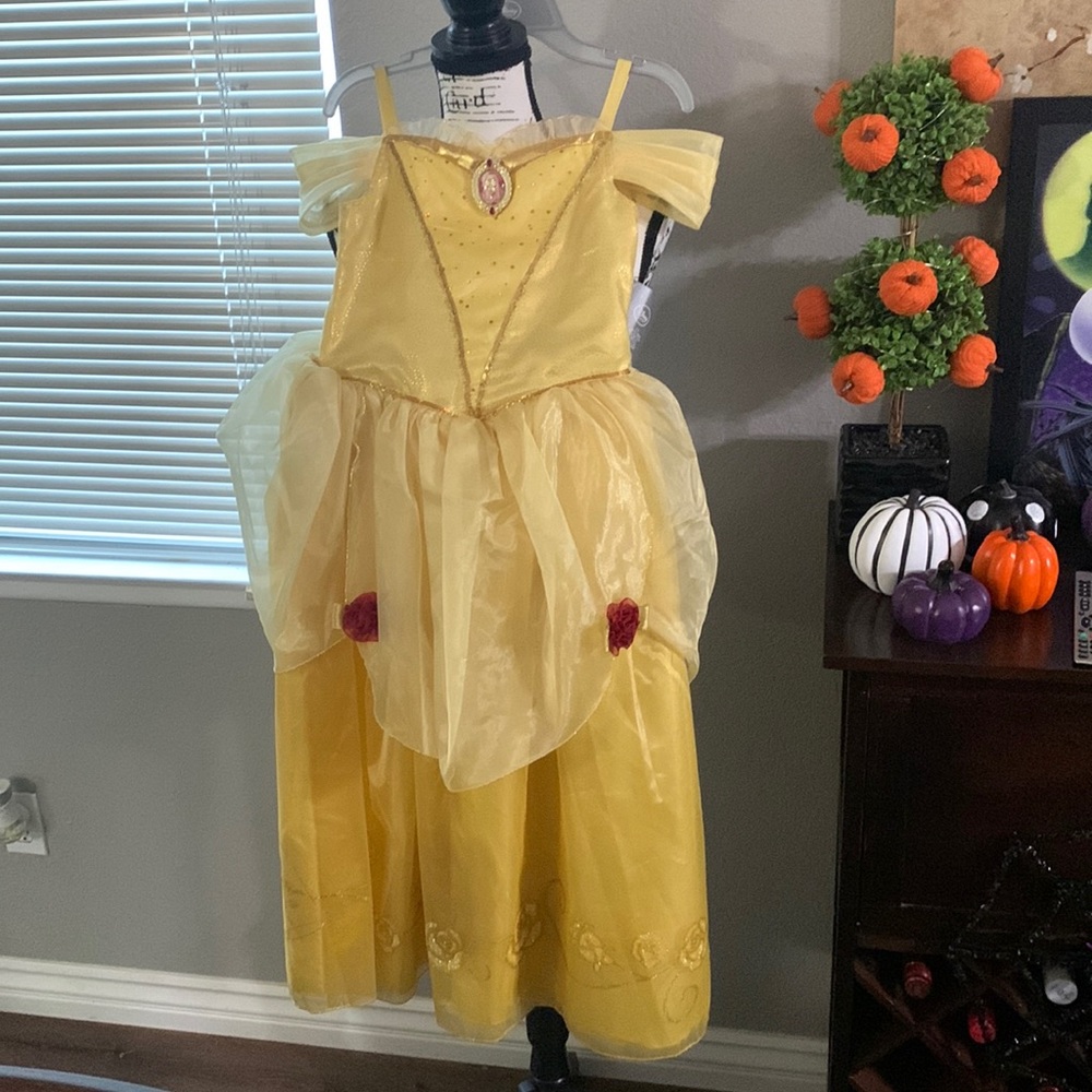 NWT Disney Store Belle Costume Dress